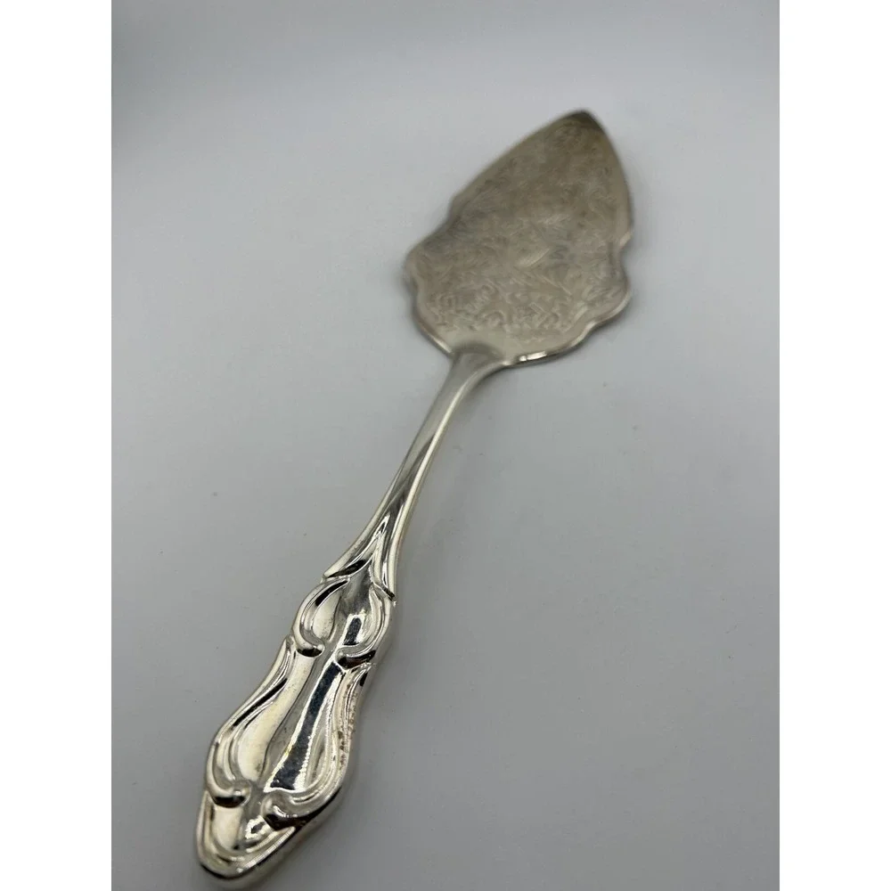 Royal‎ Limited Silver Plated Ornate Embossed Cake Server 11.25